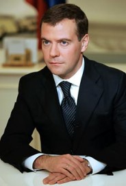 Russian President Dmitry Medvedev