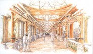 Artist's rendering of the new Pokagon Four Winds Casino.