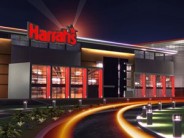 Harrah's Chester Casino opens with harness racing, slots soon to follow.