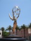 The Emmy Statue in Hollywood.