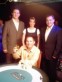 Jimmny Knoll (seated) takes home more than $140k with his HPT victory at the Majestic Star