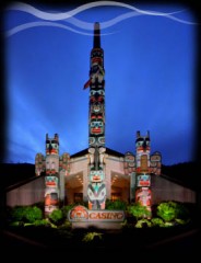 The Totem at the 7 Cedars Casino.
