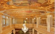 The view of the French Lick ceiling from the mezzanine.