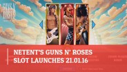 Net Entertainment releases Guns N’Roses video slot.