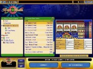 Microgaming casino navigation screen.