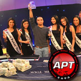 Neil Arce, winner of the 2009 Asian Poker Tour Philippines