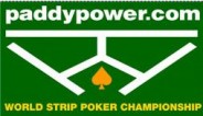 Paddy Power is hosting the world's largest strip poker tournament in London.