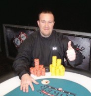 Steve McLaughlin wins the Heartland Poker Tour tournament at Hooters.