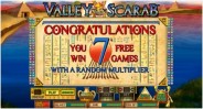 Valley of the Scarab Free Game