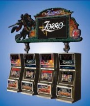Zorro is a popular penny slot machine.