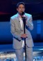Elliot Yamin performing on American Idol.