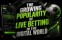 The growing popularity of live betting in the digital world